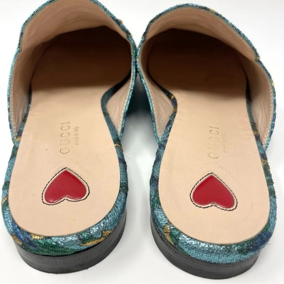 Gucci Princeton Mules - 37.5 lightly used - great condition! - Picture 4 of 7